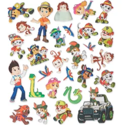 PAW Patrol Restickable Puffy Stickers - Jungle><noscript><img width=