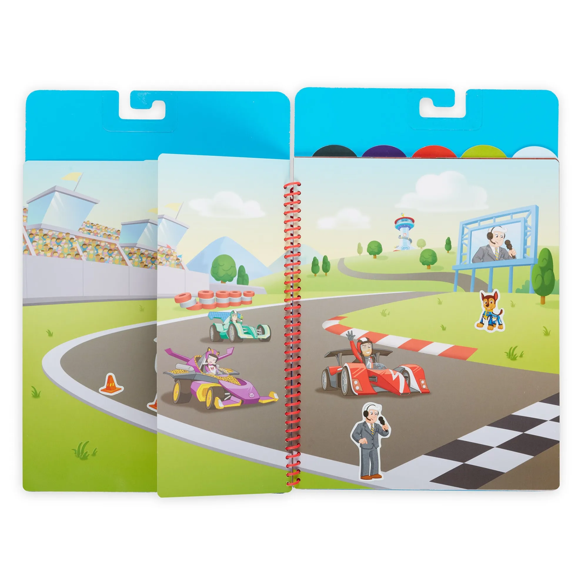 PAW Patrol Restickable Stickers Flip-Flap Pad - Classic Missions>Melissa & Doug