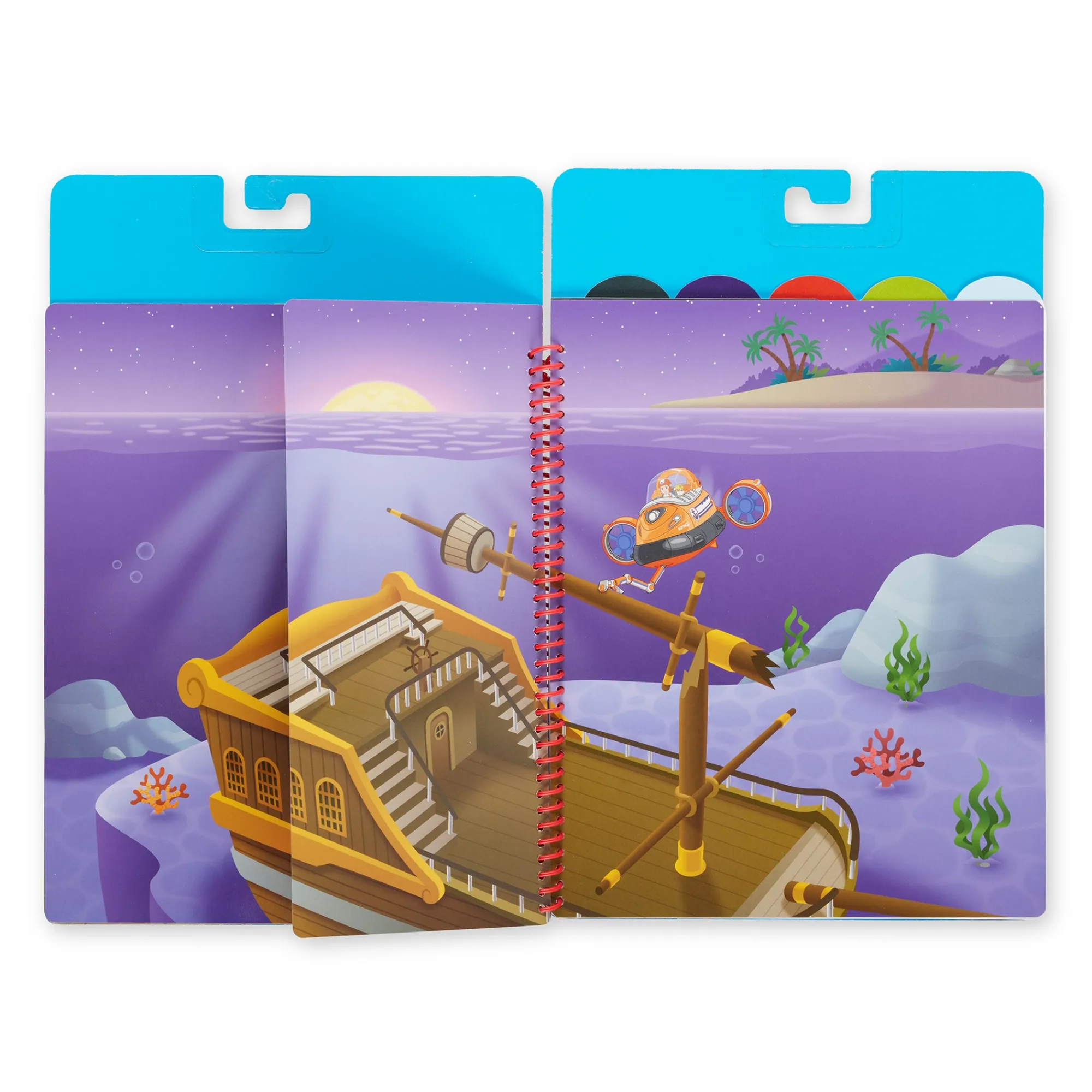 PAW Patrol Restickable Stickers Flip-Flap Pad - Classic Missions>Melissa & Doug