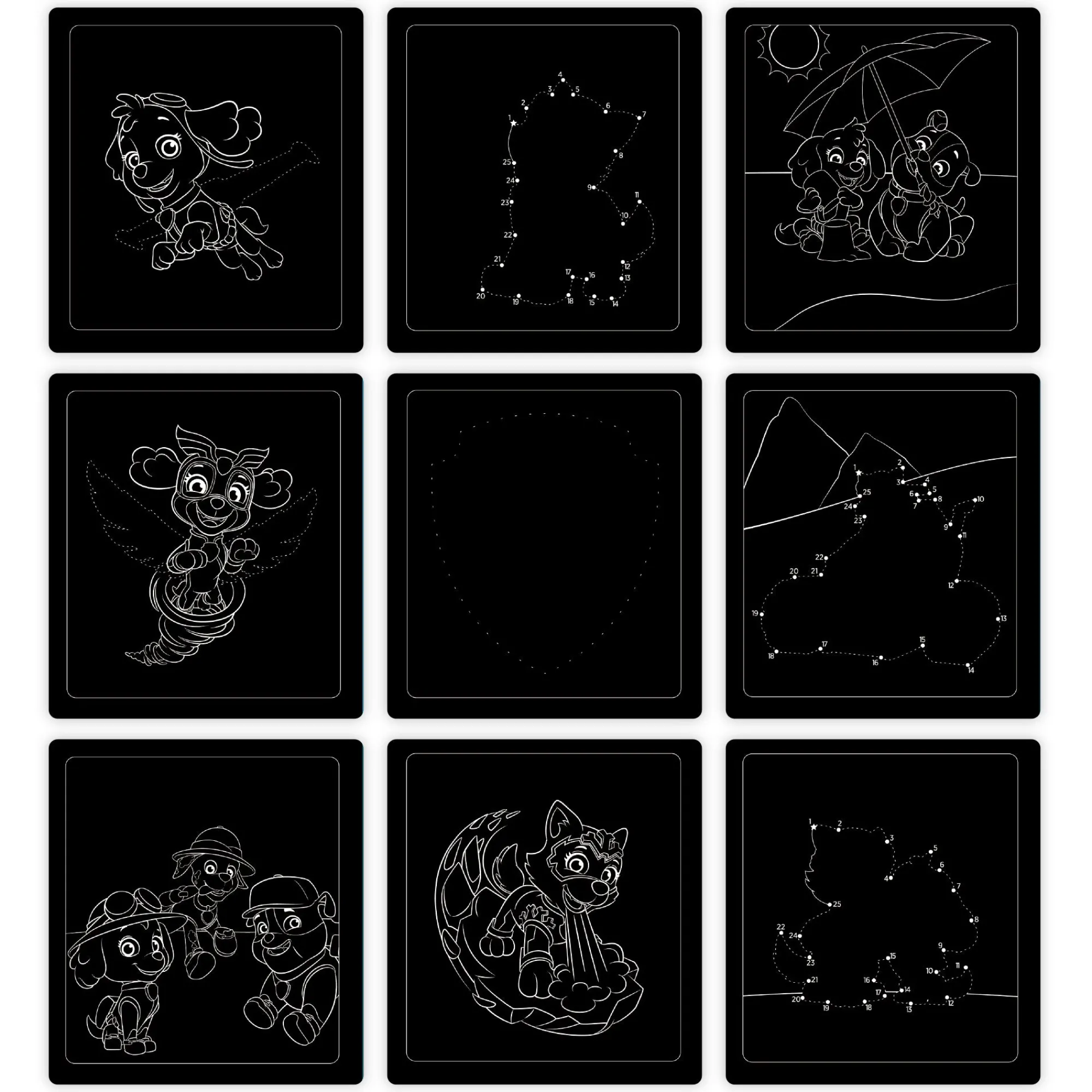PAW Patrol Scratch Art Pad - Skye>Melissa & Doug Clearance