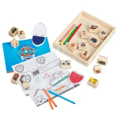 PAW Patrol Wooden Stamps Activity Set>Melissa & Doug
