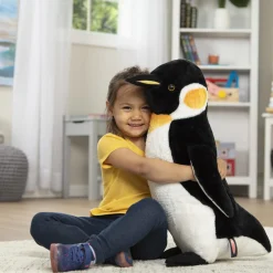 Penguin Giant Stuffed Animal><noscript><img width=