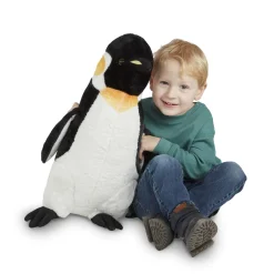 Penguin Giant Stuffed Animal><noscript><img width=