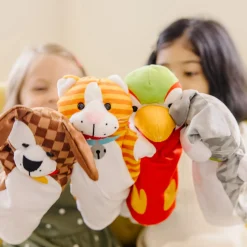 Playful Pets Hand Puppets>Melissa & Doug Clearance