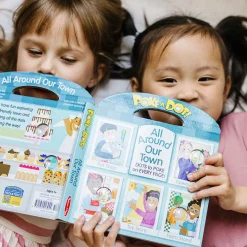 Poke-a-Dot: All Around Our Town Board Book with Handle>Melissa & Doug