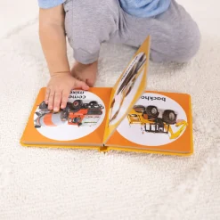Poke-a-Dot: Construction Vehicles Board Book>Melissa & Doug New