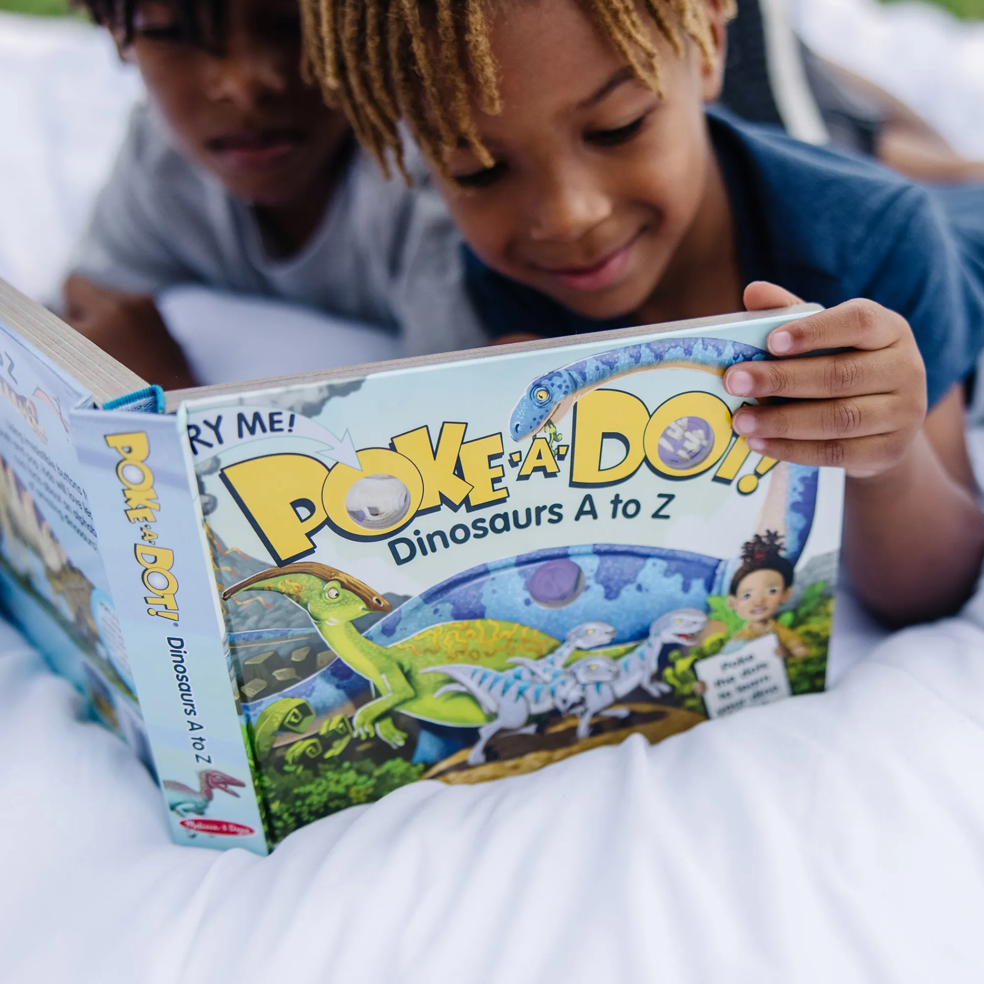 Poke-a-Dot: Dinosaurs A to Z Board Book>Melissa & Doug New