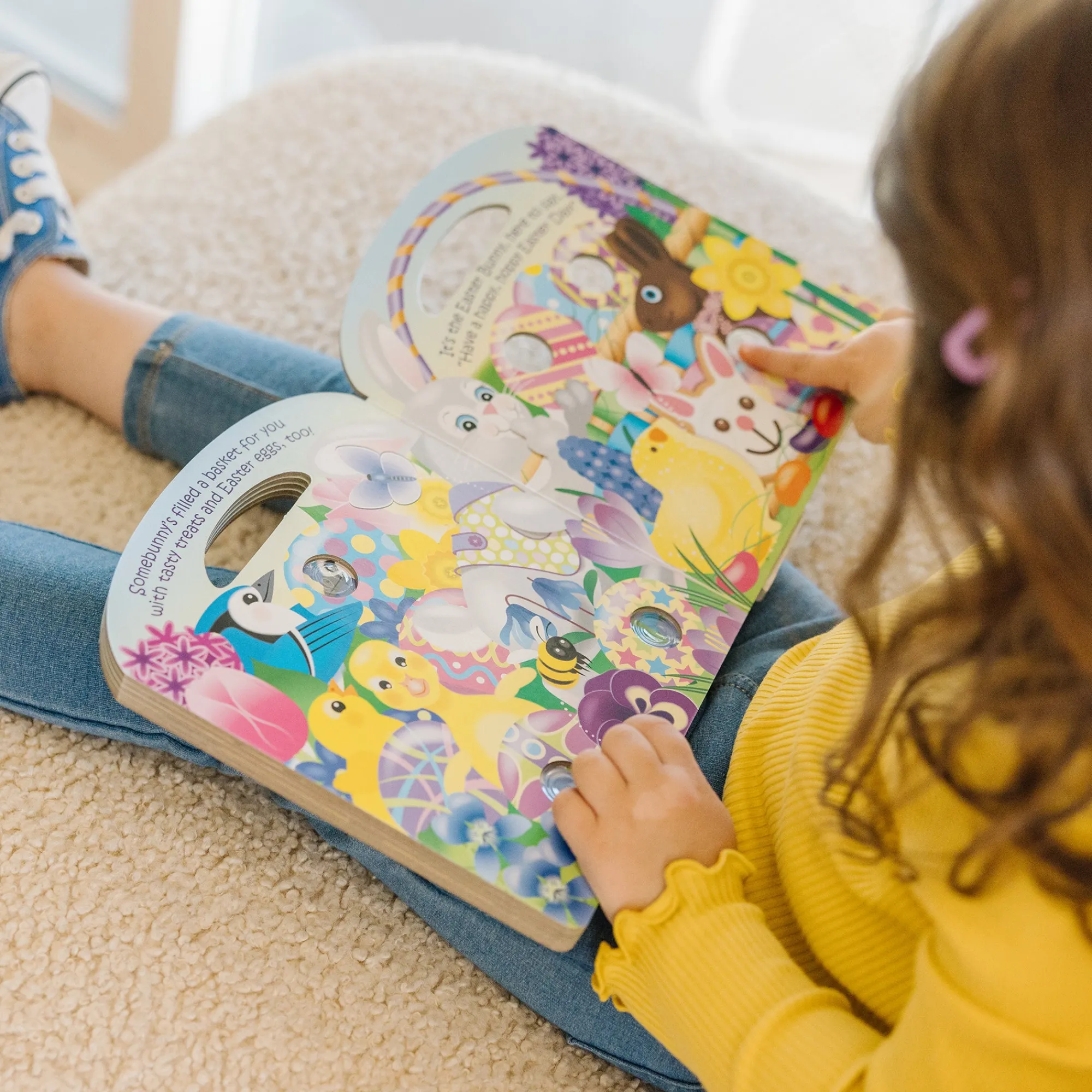 Poke-a-Dot: Easter Surprise Board Book>Melissa & Doug Clearance