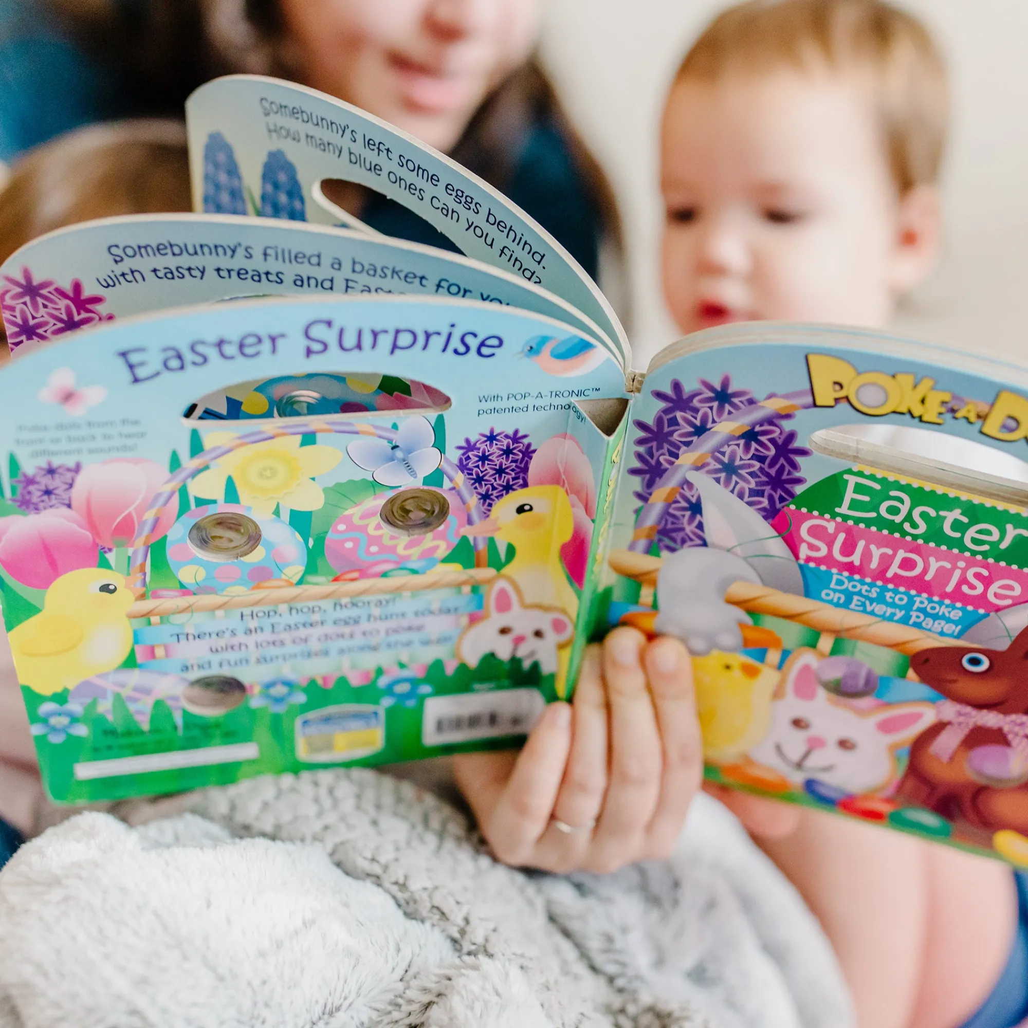 Poke-a-Dot: Easter Surprise Board Book>Melissa & Doug Clearance