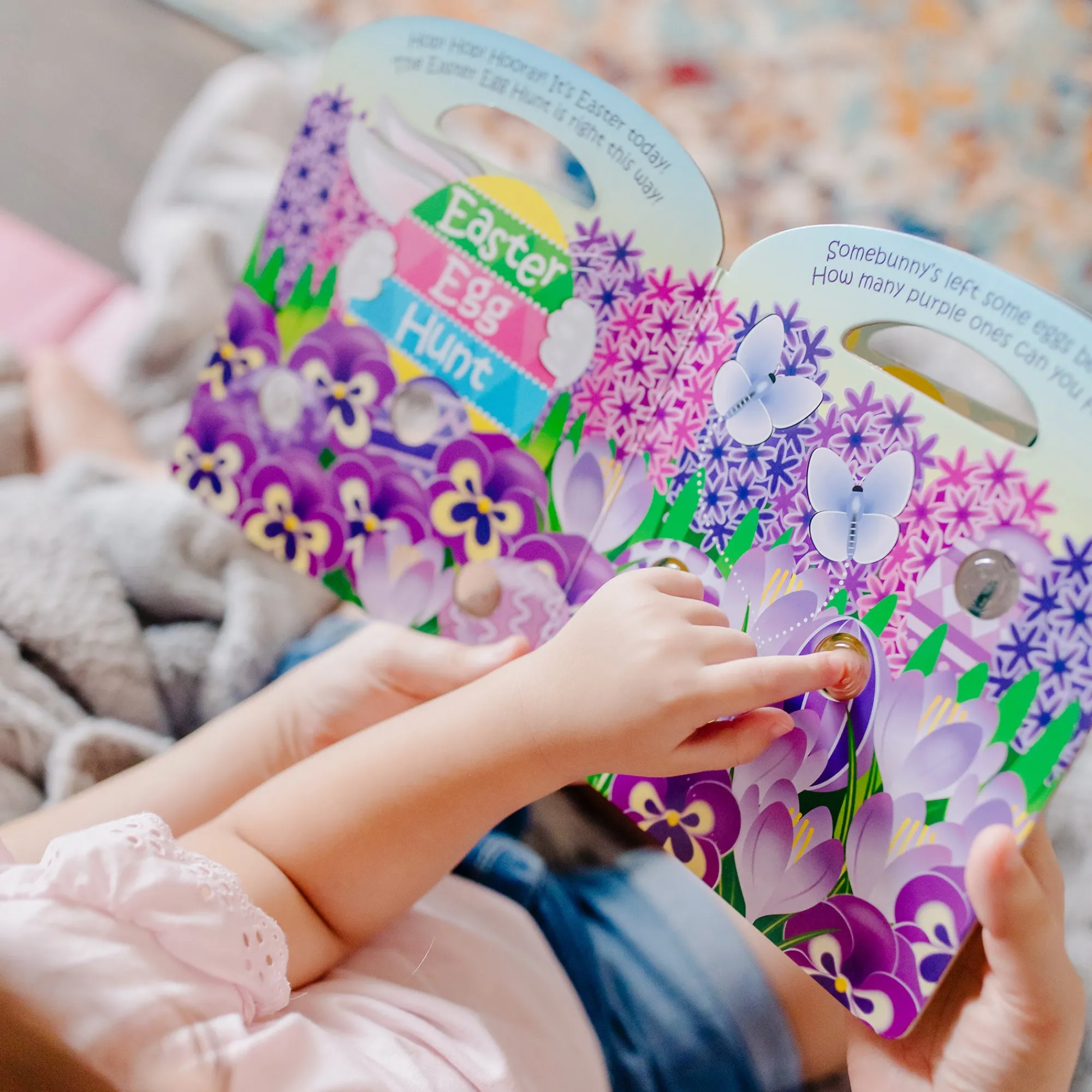 Poke-a-Dot: Easter Surprise Board Book>Melissa & Doug Clearance