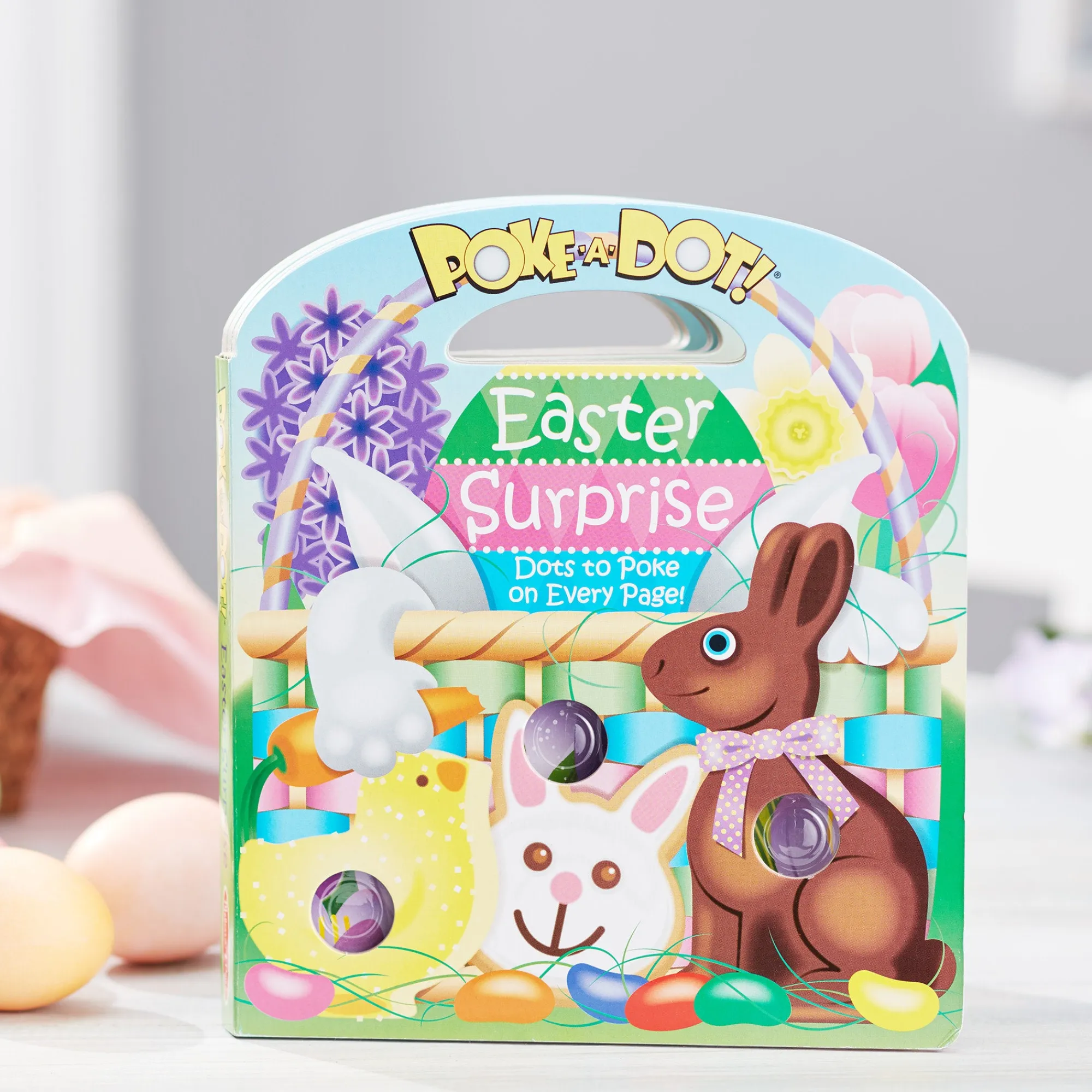 Poke-a-Dot: Easter Surprise Board Book>Melissa & Doug Clearance