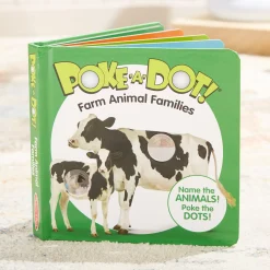 Poke-a-Dot: Farm Animal Families Board Book><noscript><img width=