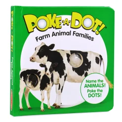 Poke-a-Dot: Farm Animal Families Board Book><noscript><img width=