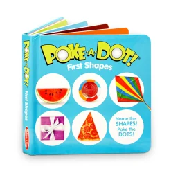 Poke-a-Dot: First Shapes Board Book>Melissa & Doug