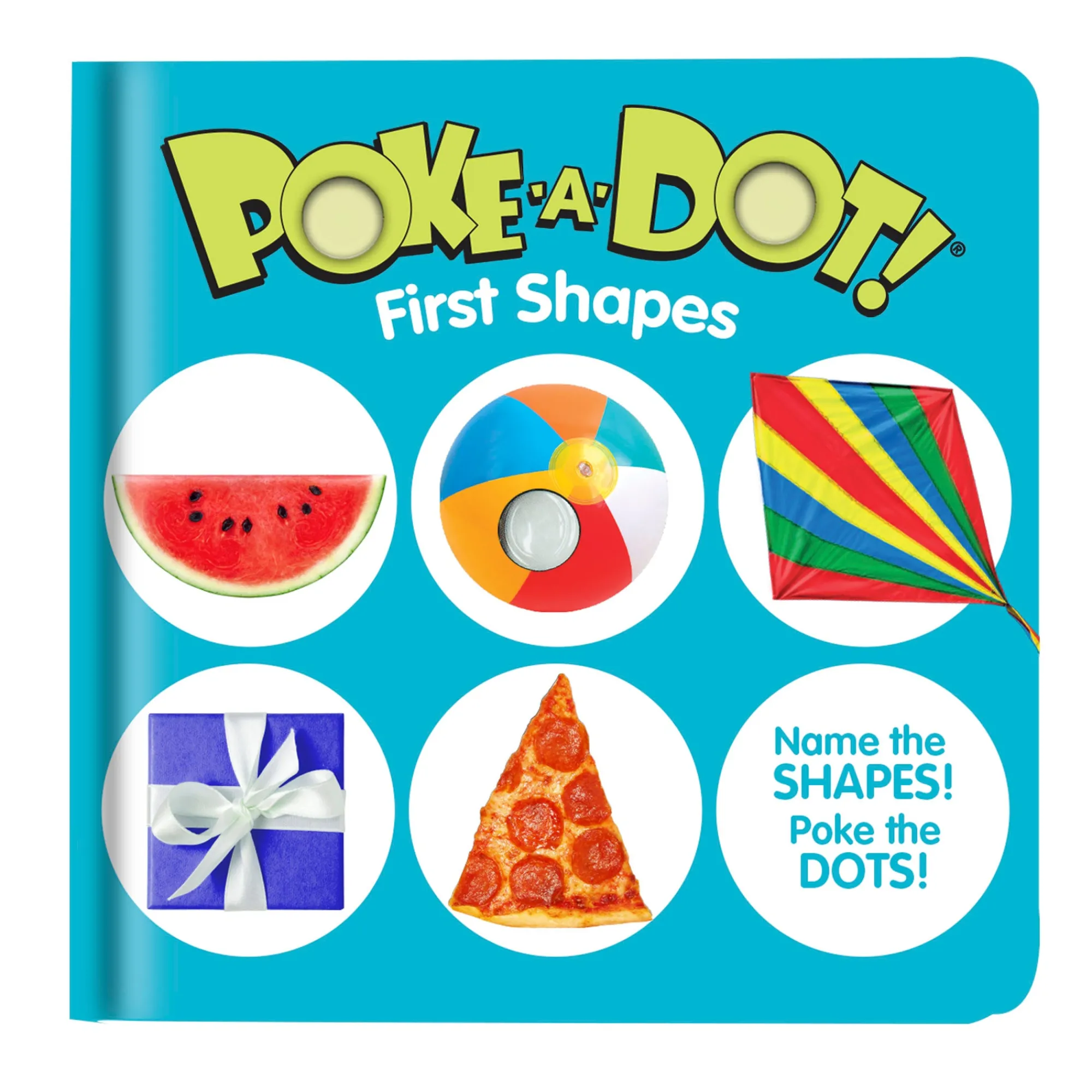 Poke-a-Dot: First Shapes Board Book>Melissa & Doug
