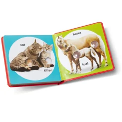 Poke-a-Dot: Pet Families Board Book><noscript><img width=
