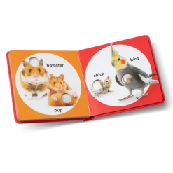 Poke-a-Dot: Pet Families Board Book><noscript><img width=