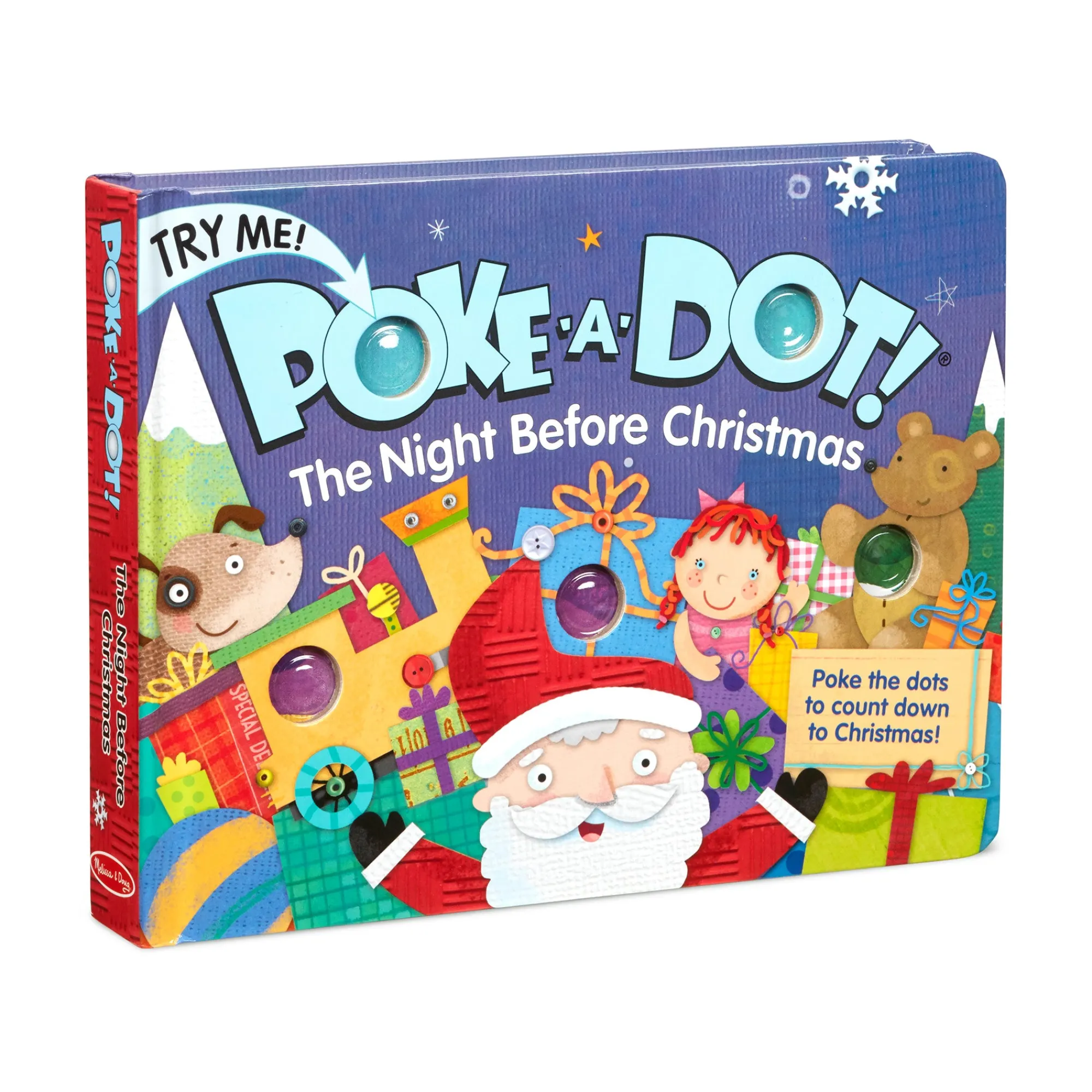 Poke-a-Dot: The Night Before Christmas Board Book>Melissa & Doug Sale