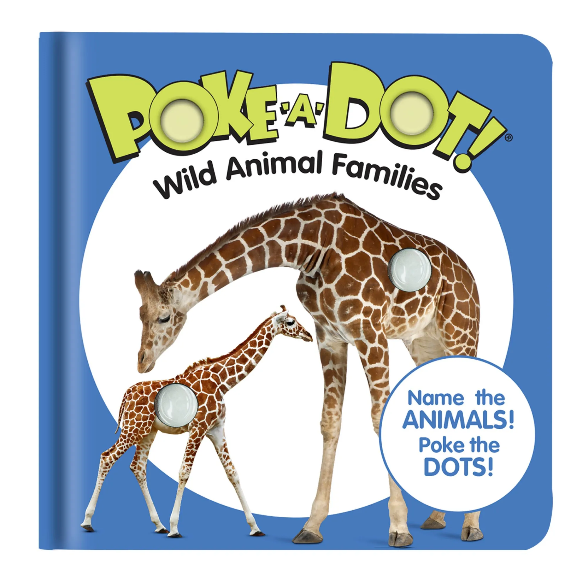 Poke-a-Dot: Wild Animal Families Board Book>Melissa & Doug Outlet