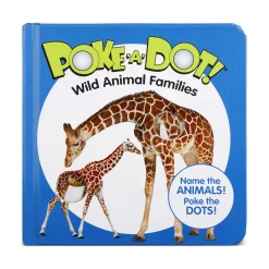 Poke-a-Dot: Wild Animal Families Board Book><noscript><img width=