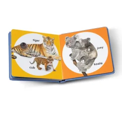 Poke-a-Dot: Wild Animal Families Board Book><noscript><img width=