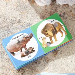 Poke-a-Dot: Wild Animal Families Board Book><noscript><img width=