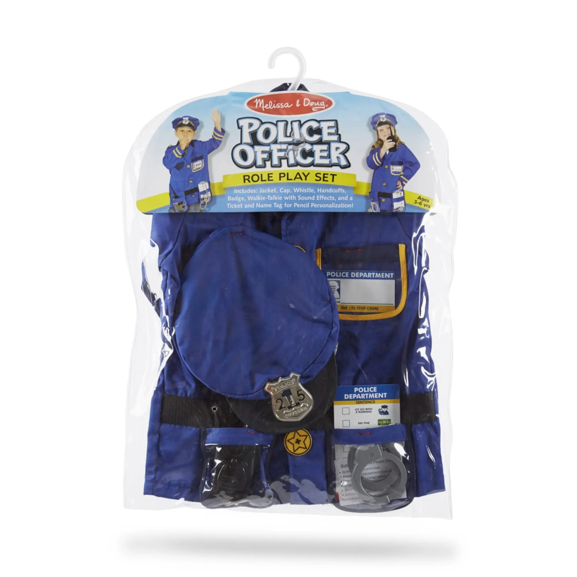 Police Officer Role Play Costume Set>Melissa & Doug Outlet