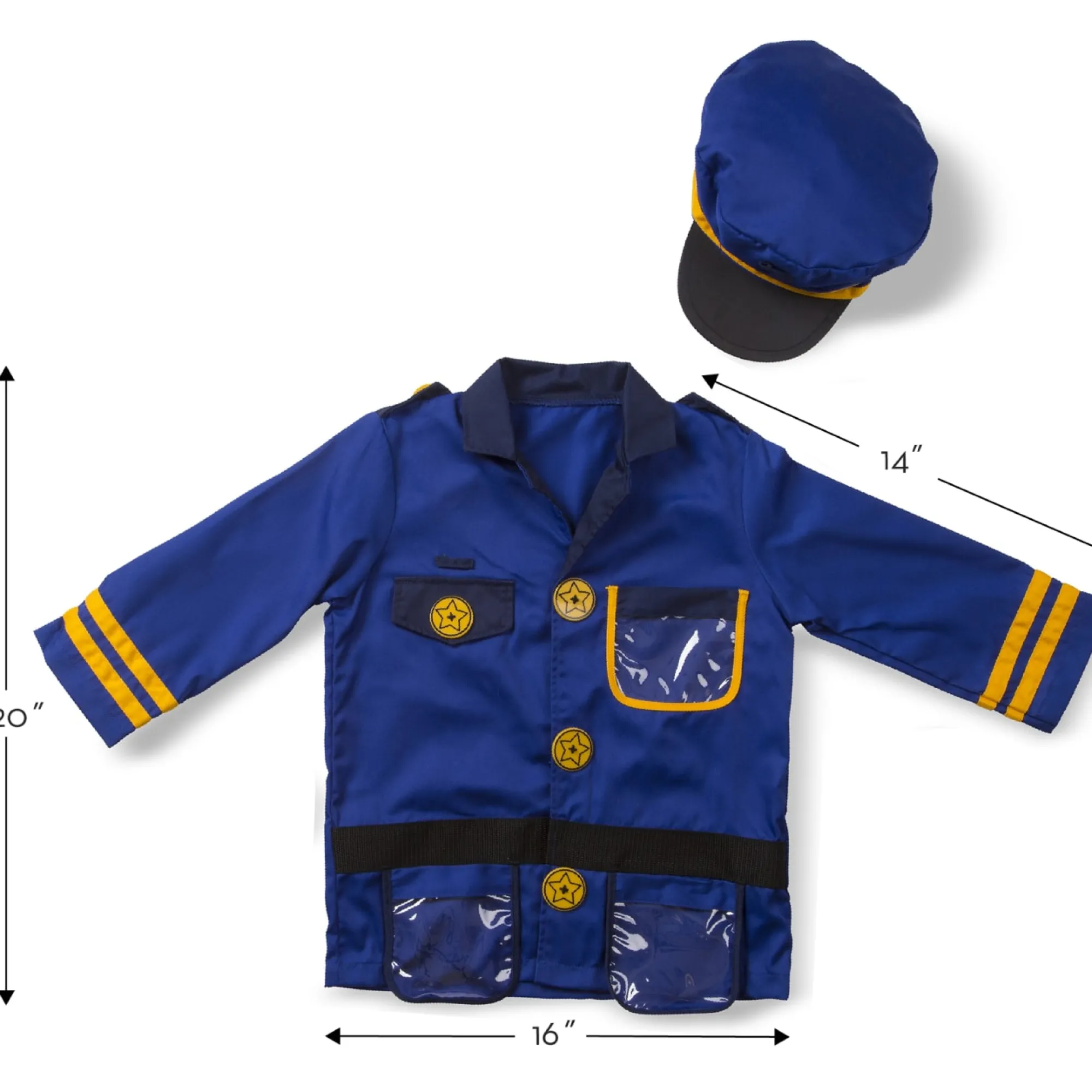 Police Officer Role Play Costume Set>Melissa & Doug Outlet
