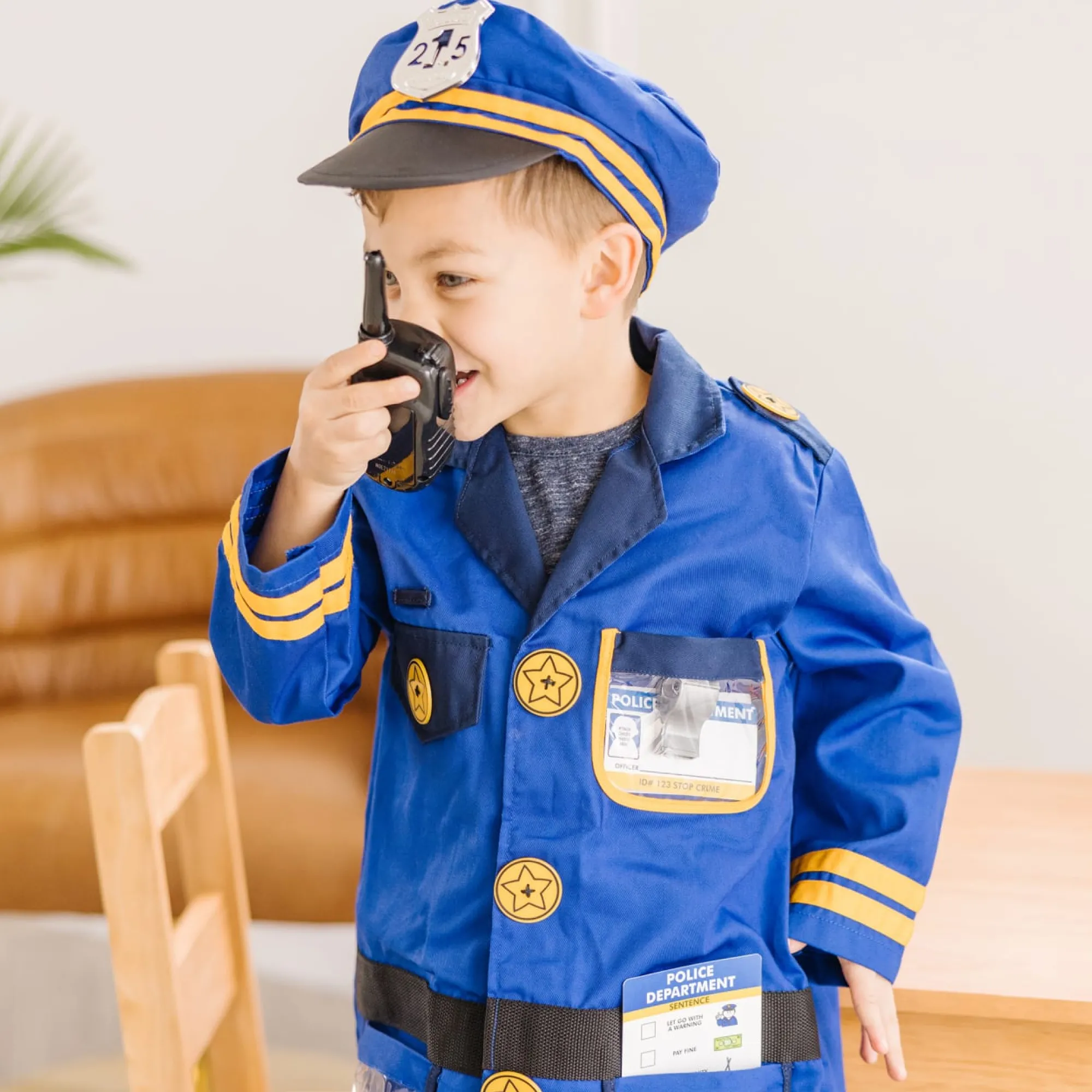Police Officer Role Play Costume Set>Melissa & Doug Outlet