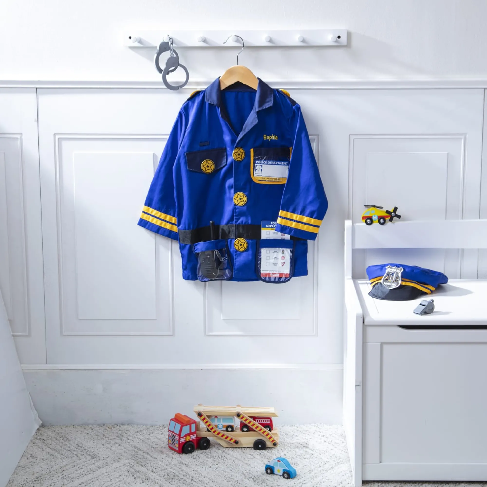 Police Officer Role Play Costume Set>Melissa & Doug Outlet