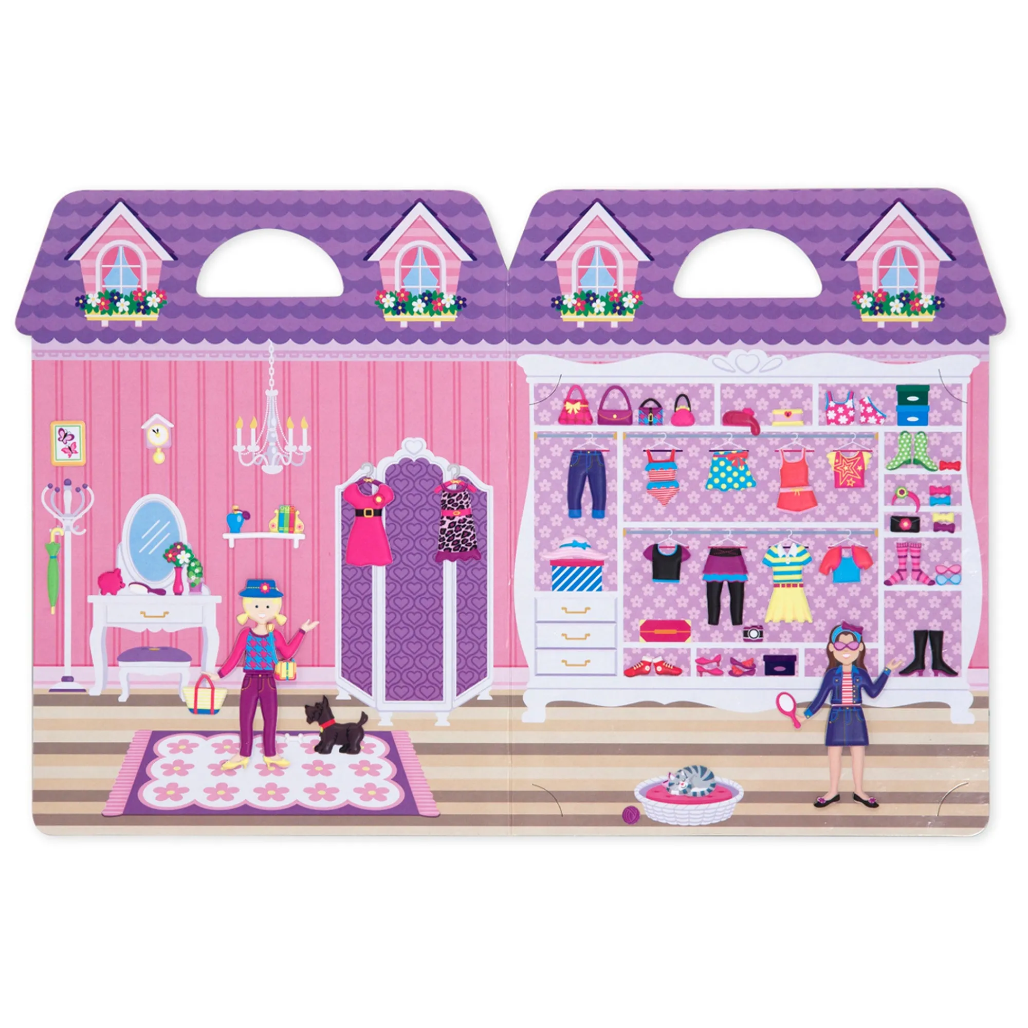 Puffy Sticker Activity Book - Dress-Up>Melissa & Doug Hot