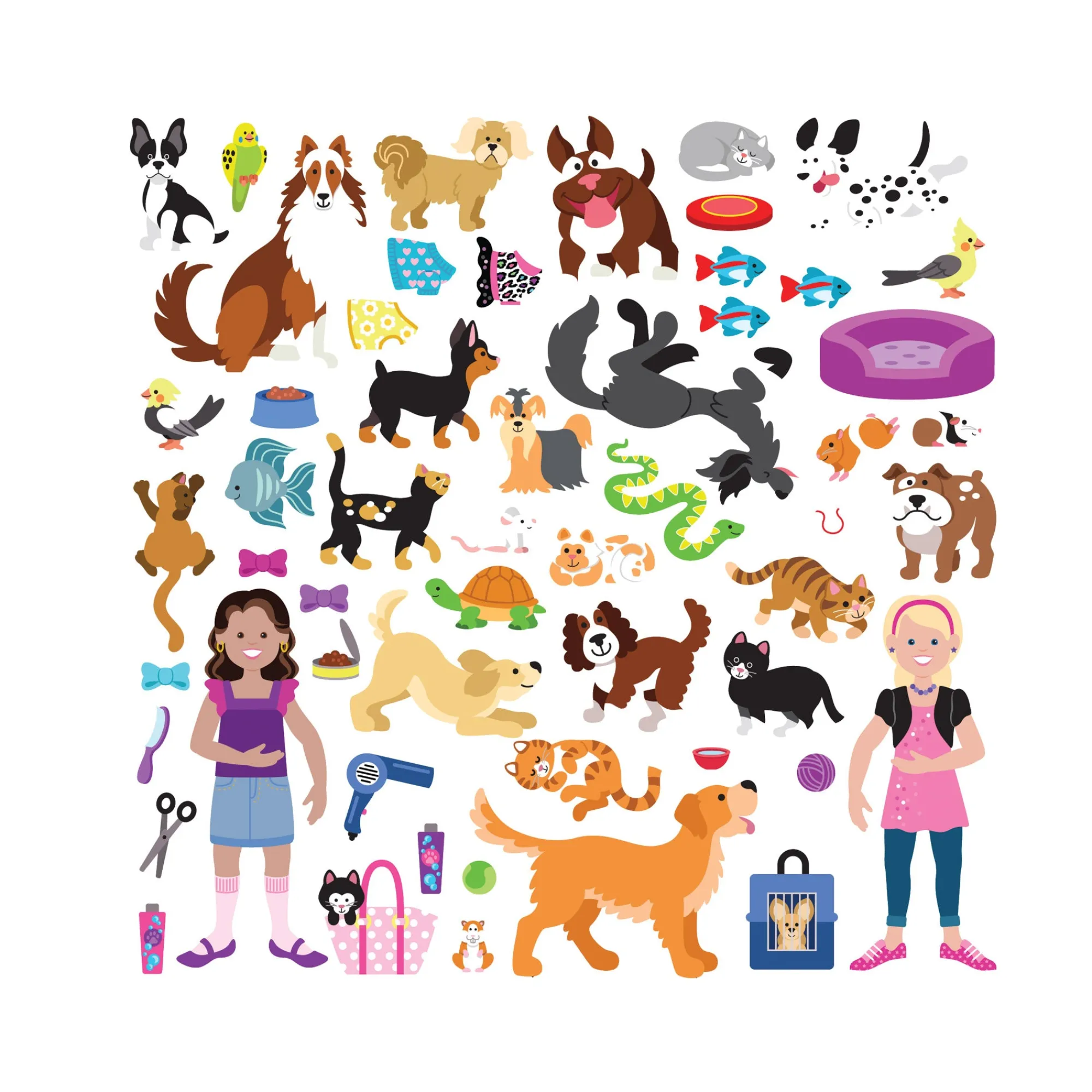 Puffy Sticker Activity Book - Pet Place>Melissa & Doug Best