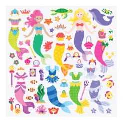 Puffy Sticker Play Set - Mermaid><noscript><img width=