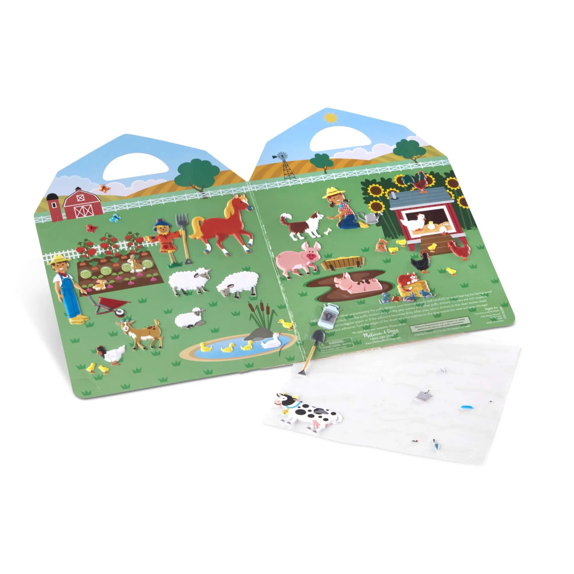 Puffy Sticker Play Set - On the Farm>Melissa & Doug Discount