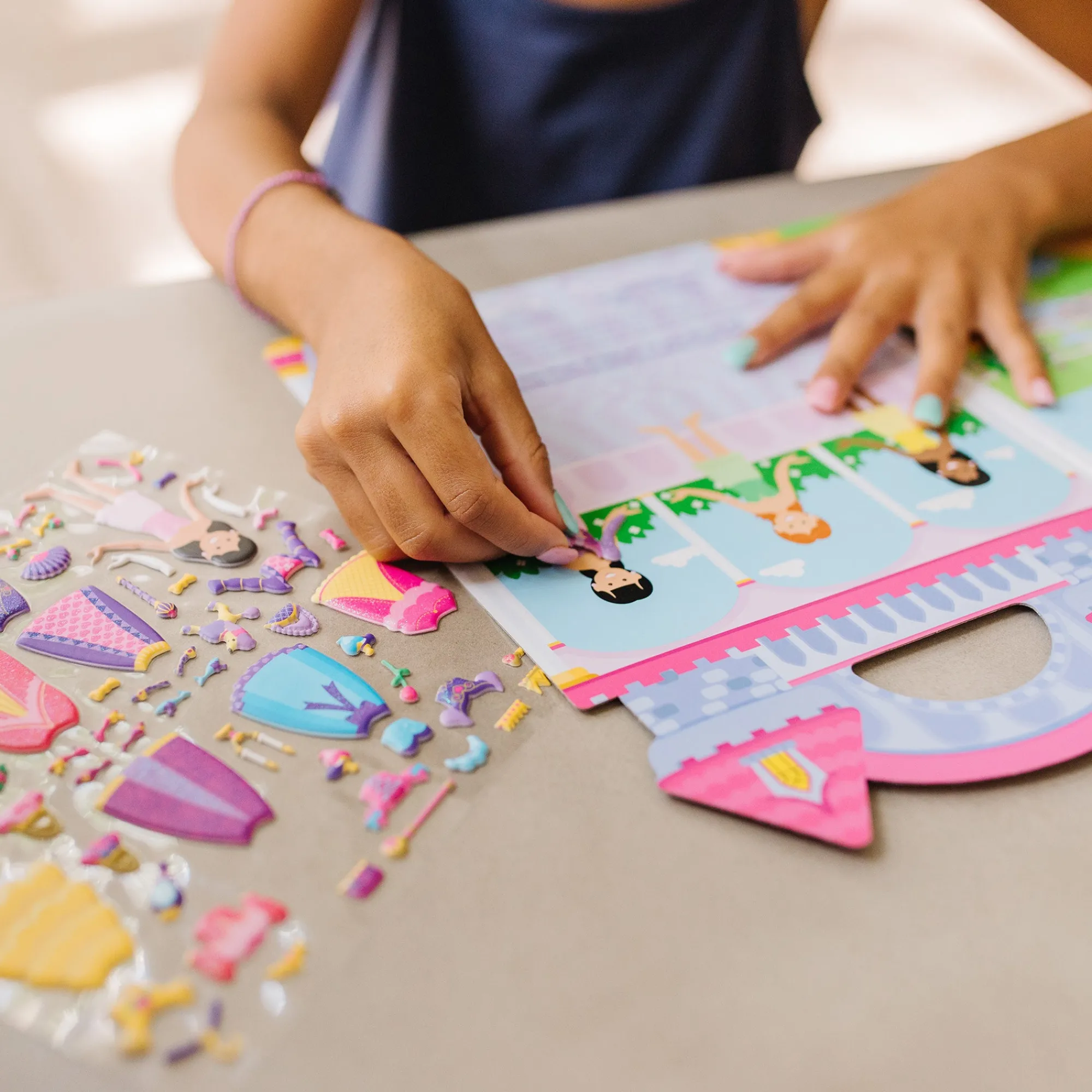 Puffy Sticker Play Set - Princess>Melissa & Doug Clearance