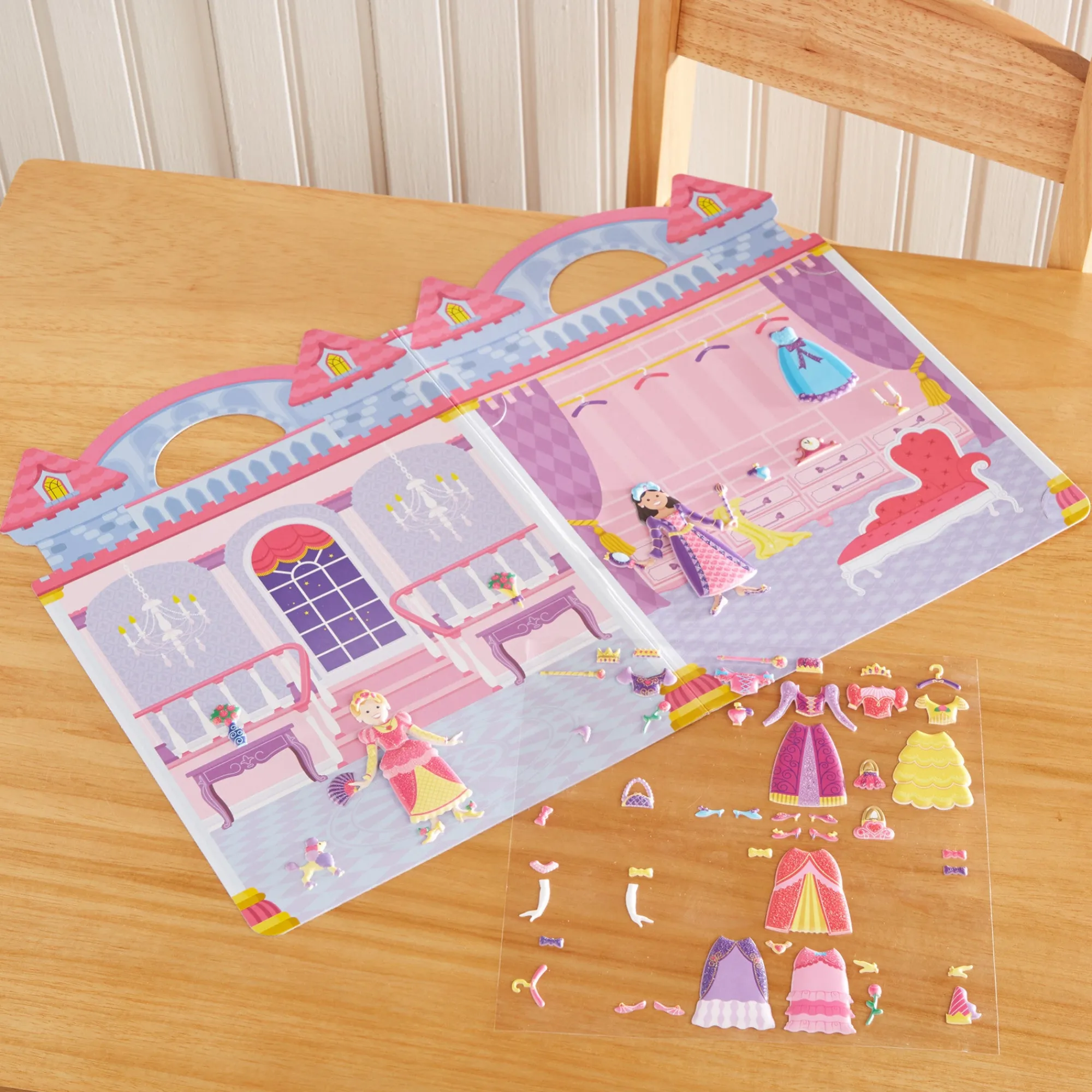 Puffy Sticker Play Set - Princess>Melissa & Doug Clearance