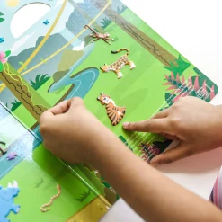 Puffy Sticker Play Set 3-Pack: Safari, Dinosaur, Ocean><noscript><img width=
