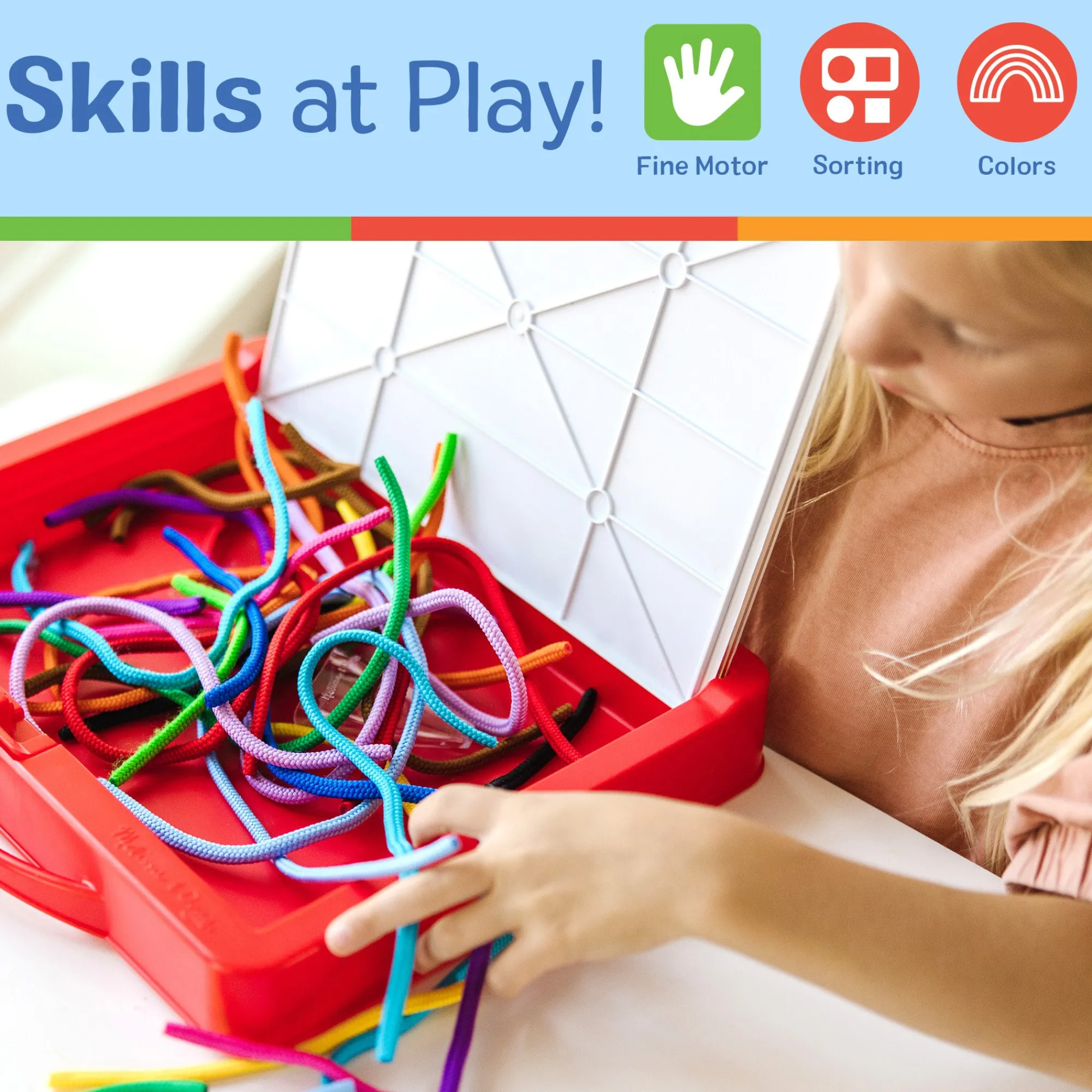 Rainbow Cord Picture and Pattern Maker>Melissa & Doug Online