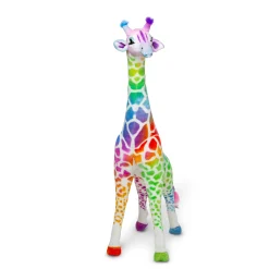 Rainbow Giraffe Lifelike Plush>Melissa & Doug Online