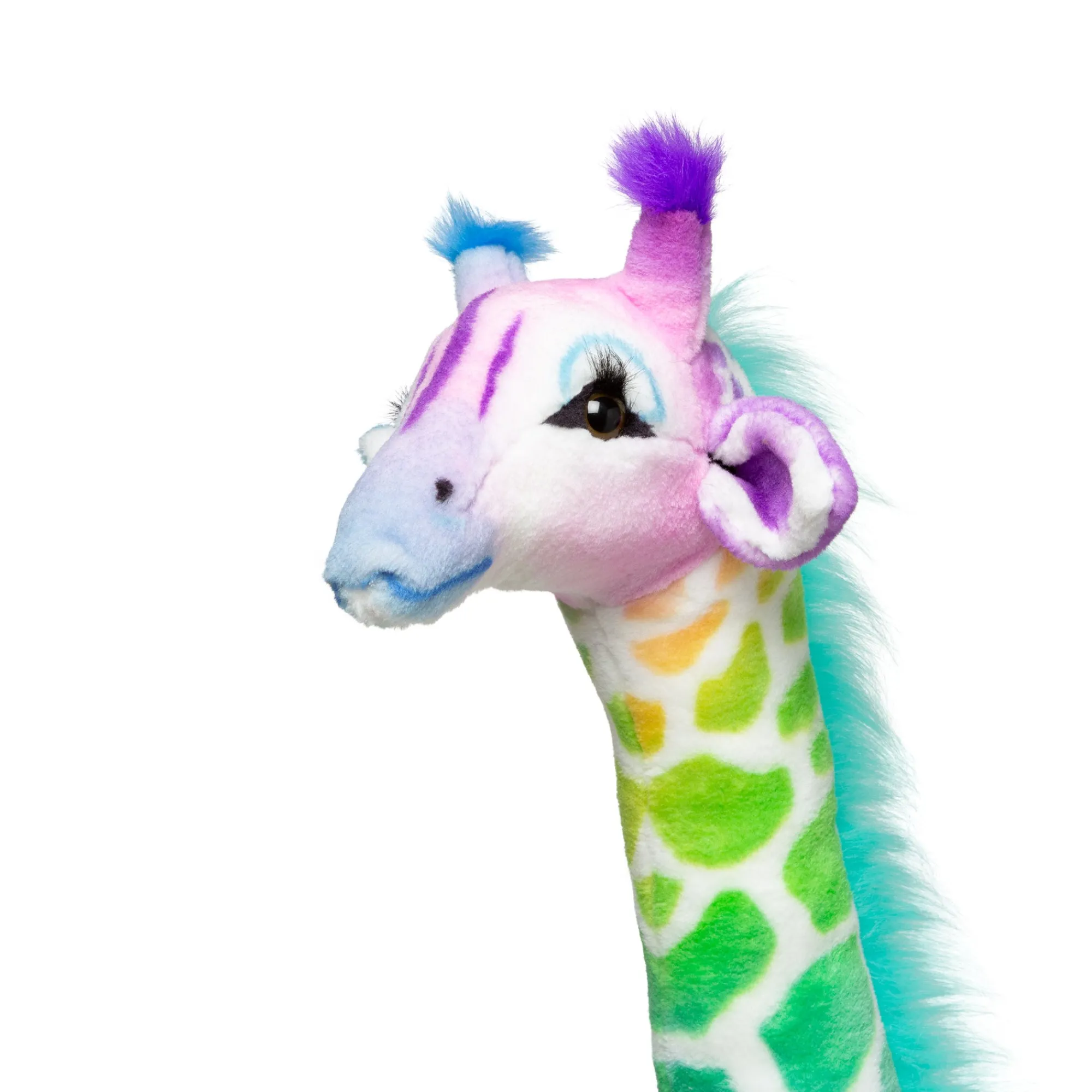 Rainbow Giraffe Lifelike Plush>Melissa & Doug Online