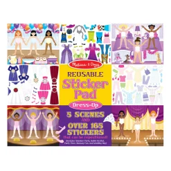 Reusable Sticker Pad - Dress-Up>Melissa & Doug Clearance