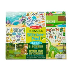 Reusable Sticker Pad - Habitats>Melissa & Doug