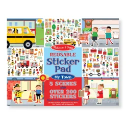 Reusable Sticker Pad - My Town>Melissa & Doug Best