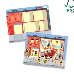 Reusable Sticker Pad - My Town><noscript><img width=