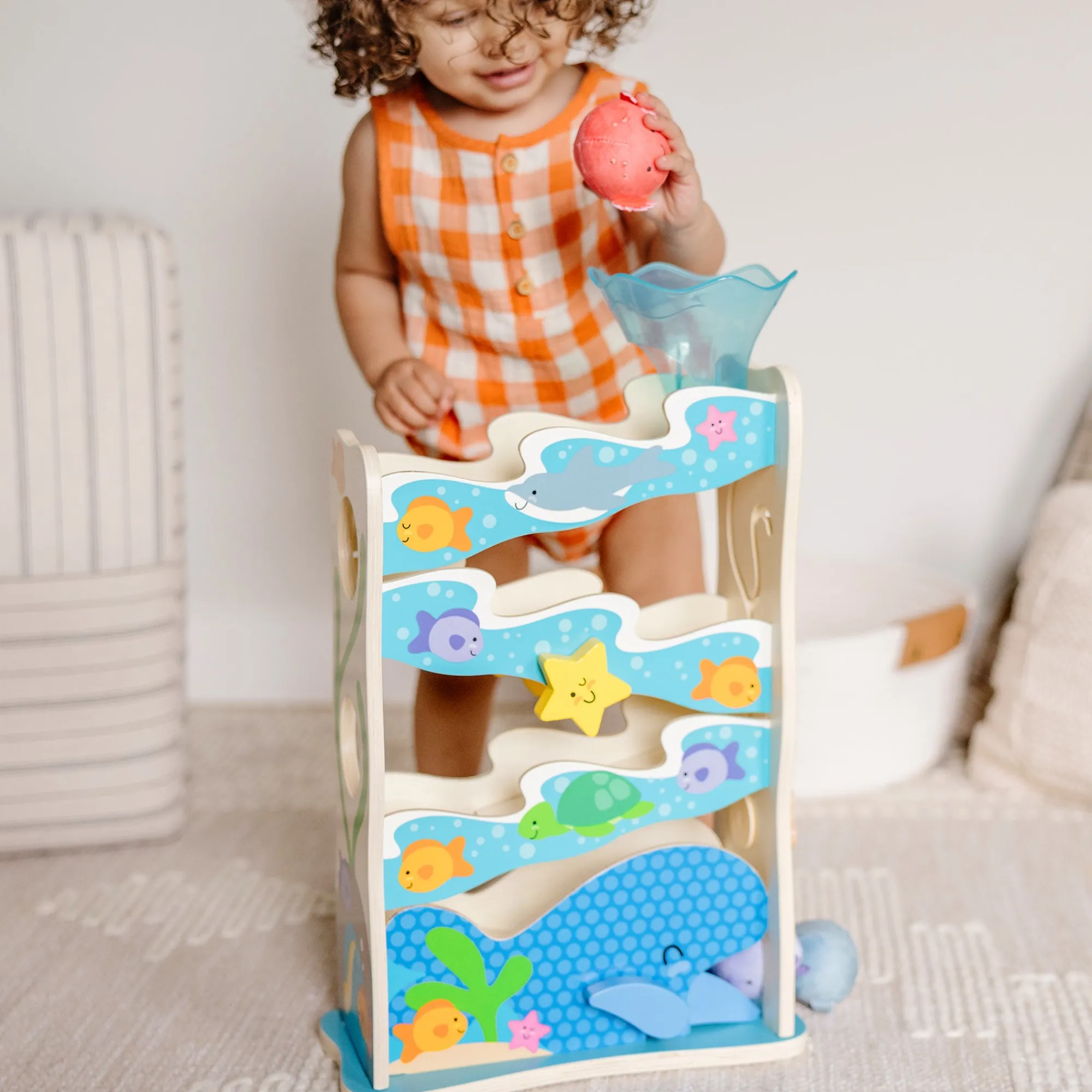 Rollables Wooden Ocean Slide>Melissa & Doug Sale