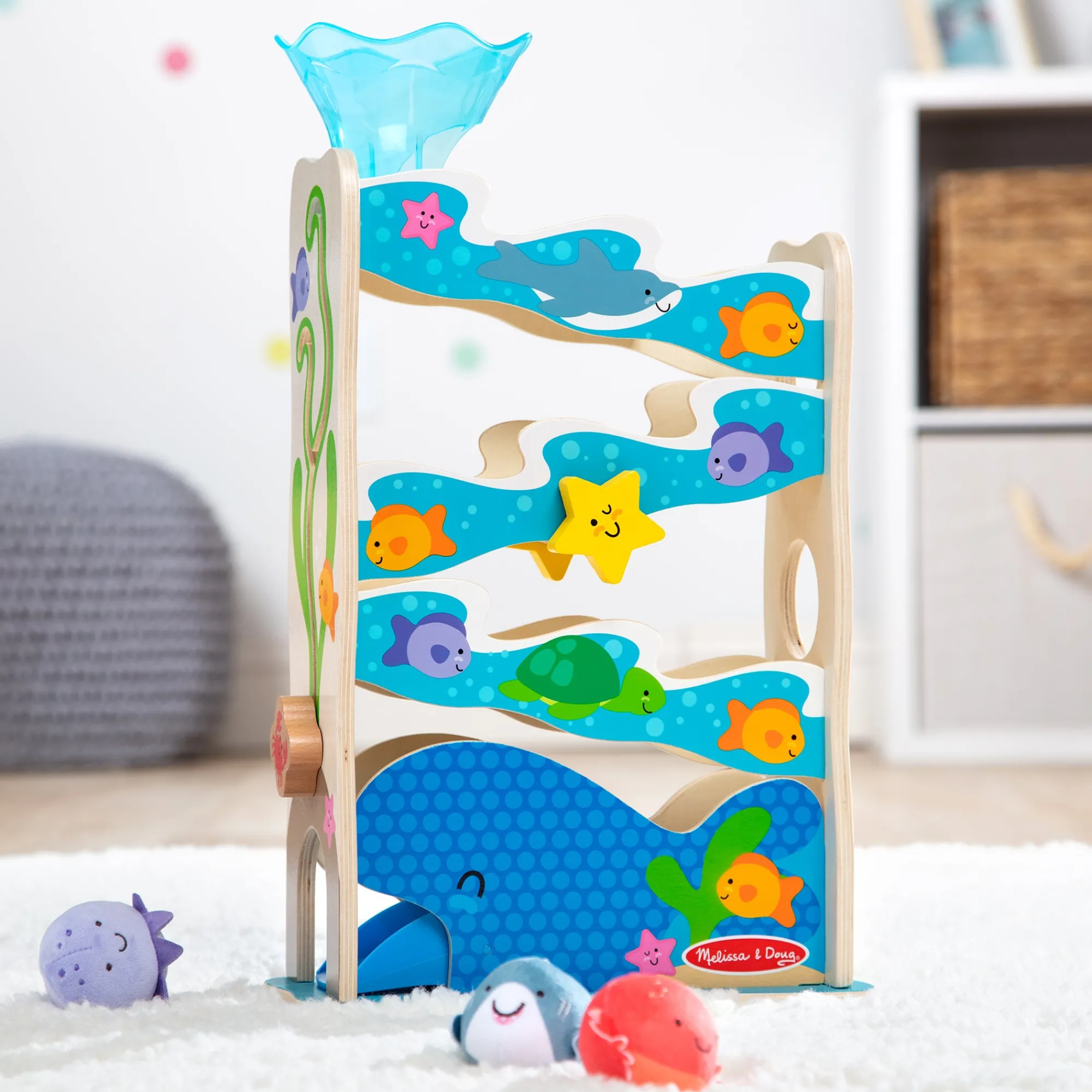 Rollables Wooden Ocean Slide>Melissa & Doug Sale