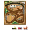 Round the Construction Zone Work Site Rug & Vehicle Set>Melissa & Doug Online