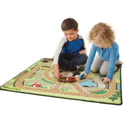 Round the Rails Train Rug><noscript><img width=