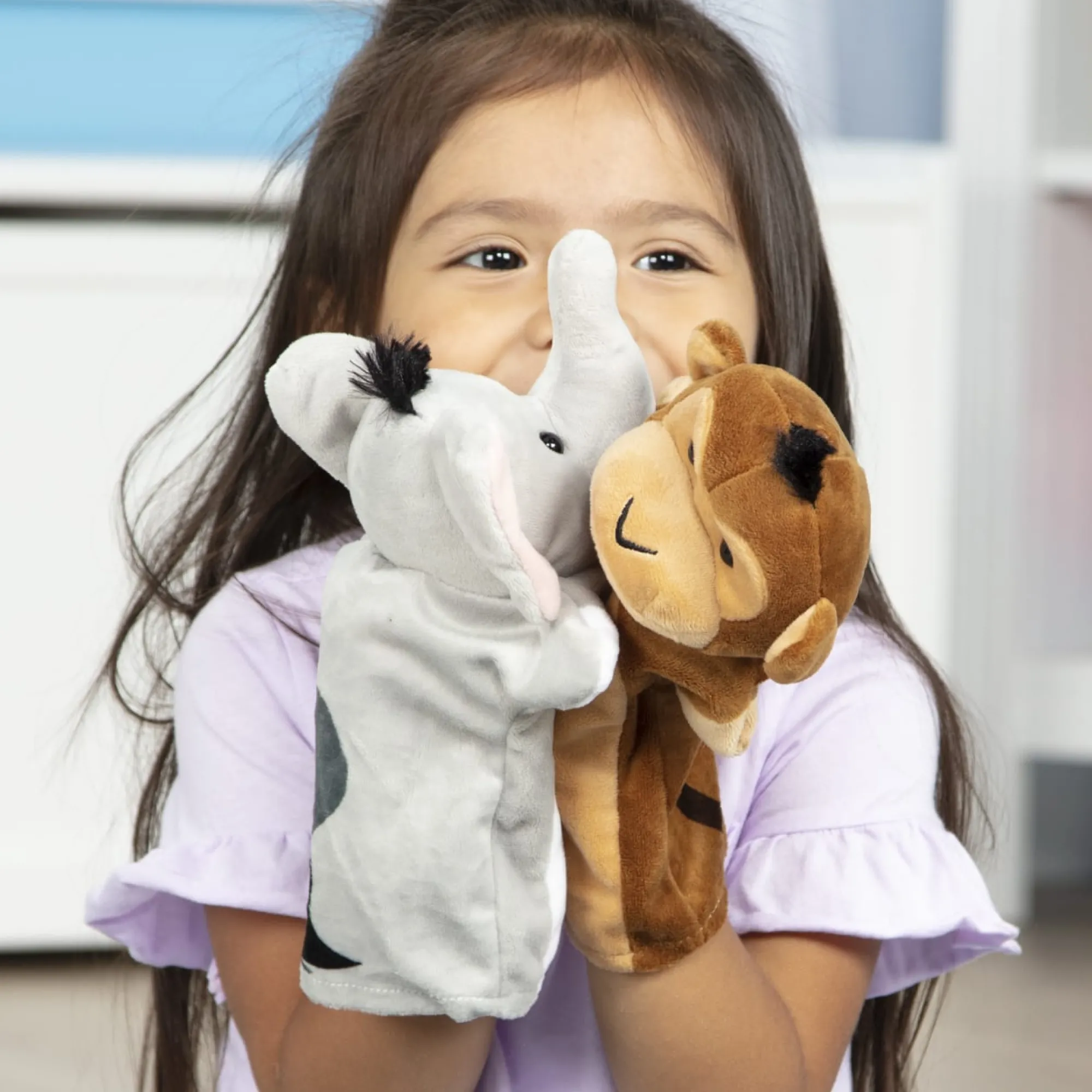 Safari Buddies Hand Puppets>Melissa & Doug Clearance