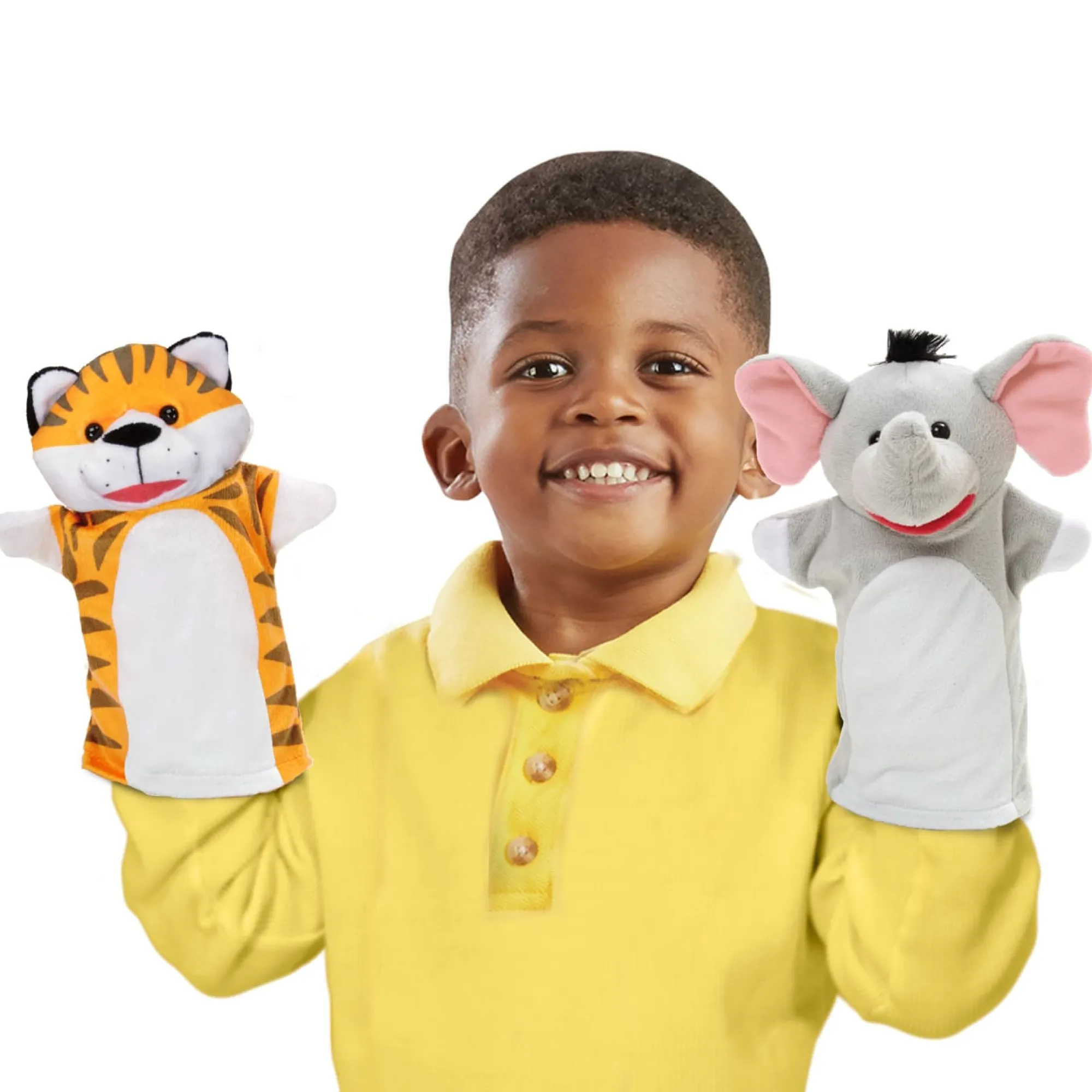 Safari Buddies Hand Puppets>Melissa & Doug Clearance